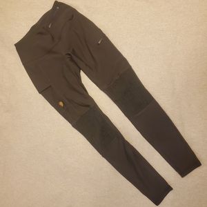 Fjallraven Women's Trekking Tights, size small, dark grey
